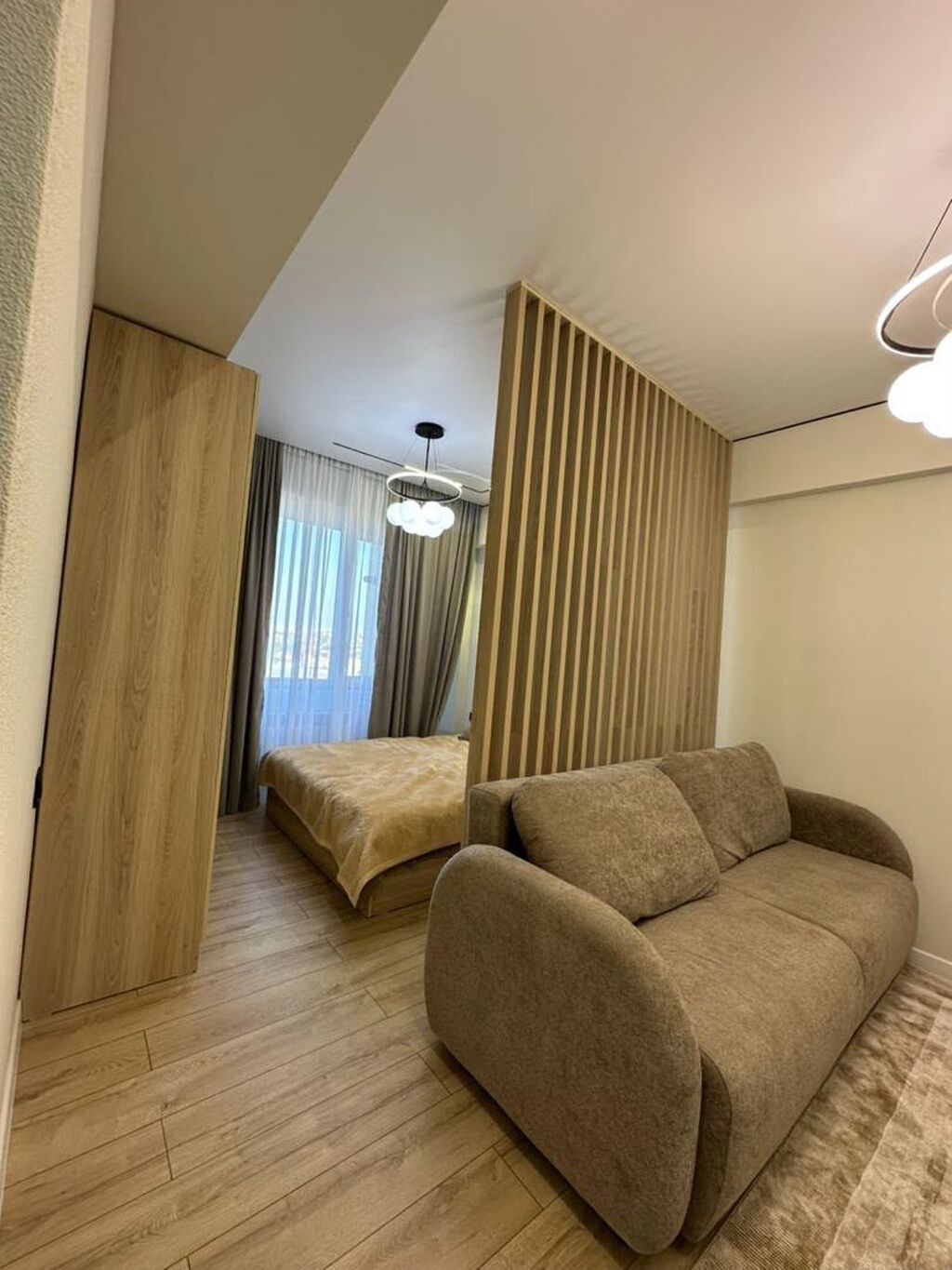 1 комната, 48 м², Пишпек Элитка, 8 этаж, Свежий ремонт: фото 3