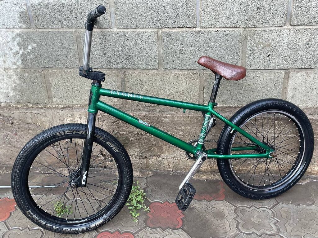 BMX велосипед для стрит/парка, колеса 20" - Рама: стальная, окраска — фото 2