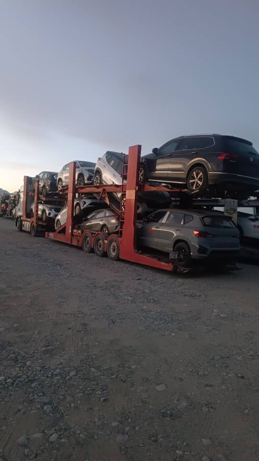 Тягач, Renault, 2010 г., Сar carrier trailer: фото 2