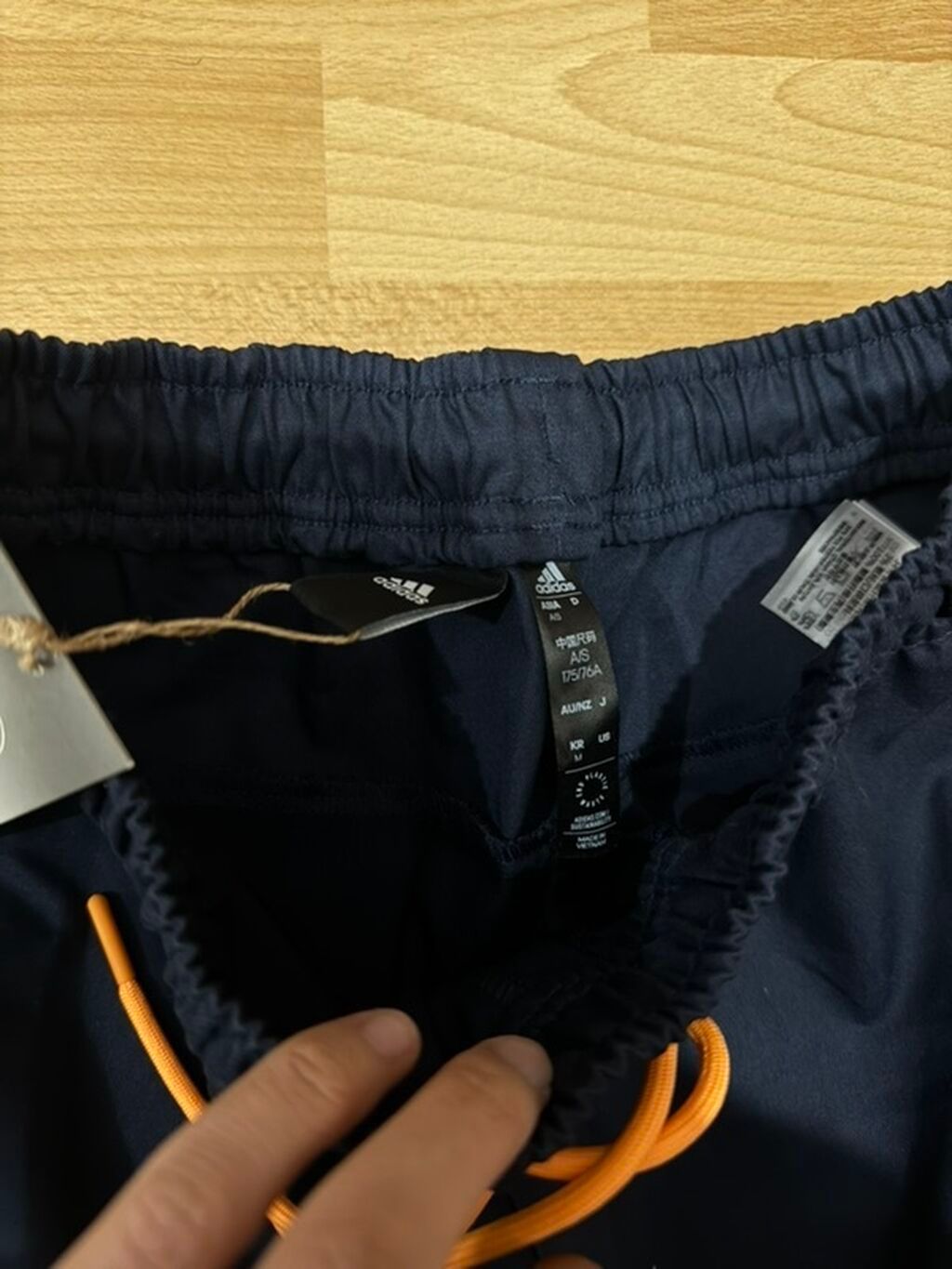 Мужские брюки, S, Adidas, Новый, цвет - Синий, Самовывоз: фото 3