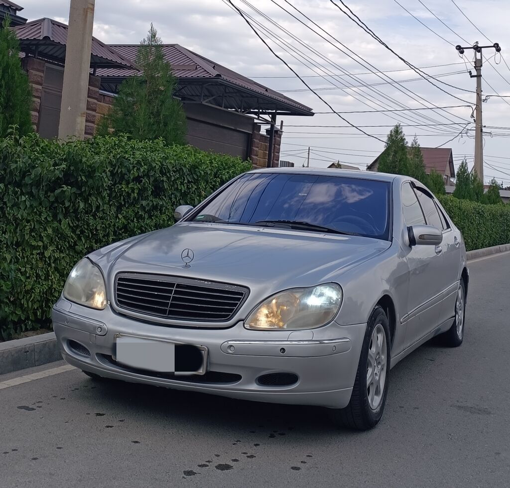 Mercedes-Benz S-Class: 1999 г., 3.2 л, Автомат, Бензин, Седан: фото 2