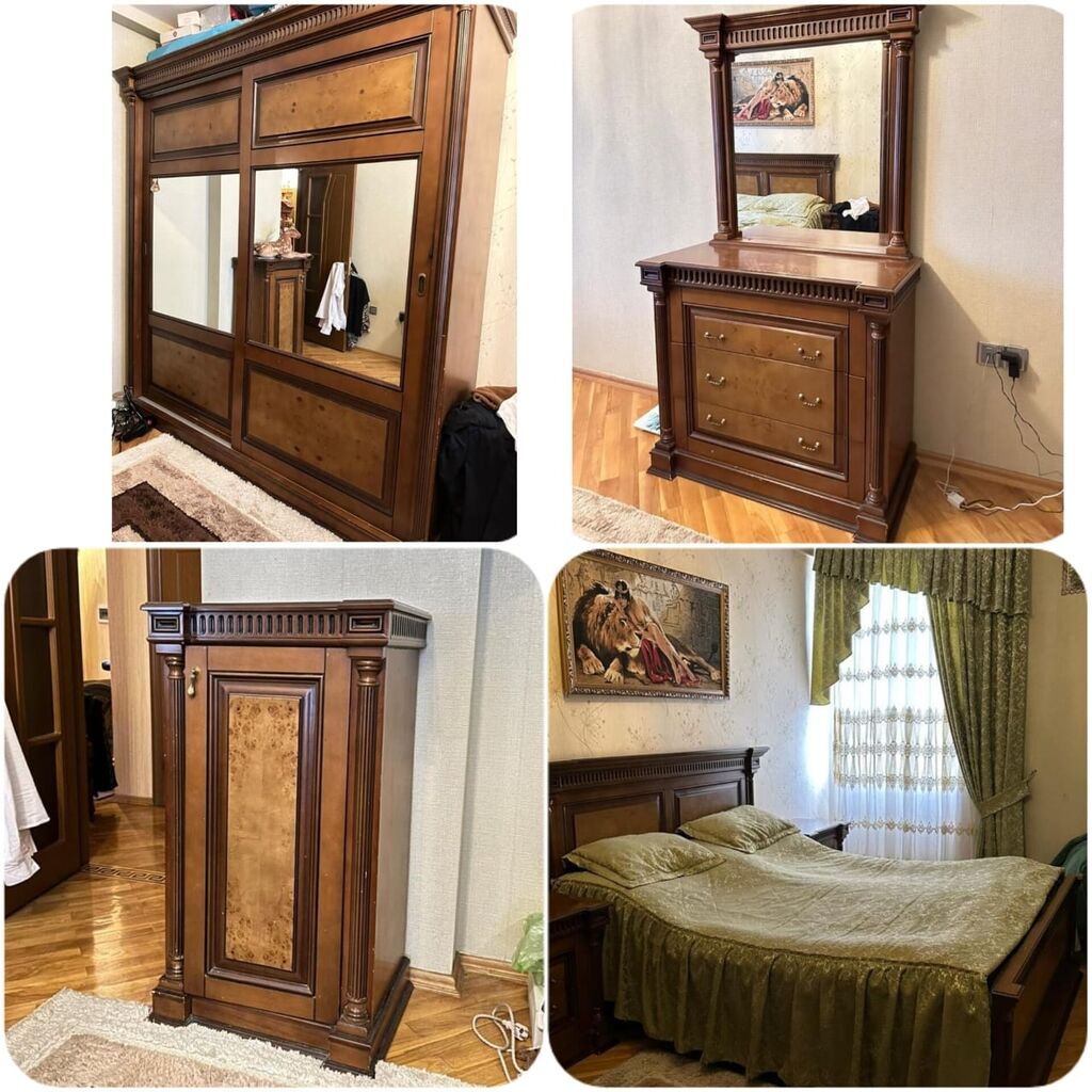 Rumi Yataq desti .Turkiye istehsalidir .800₼ 800 AZN Yataq otağı