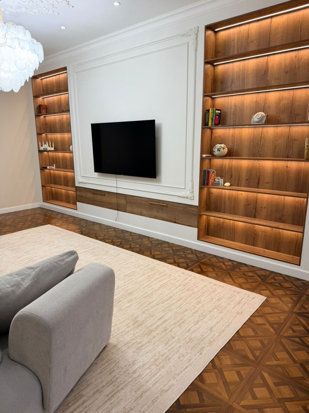 4 комнаты, 174 м², Асанбай мкр Элитка, 9 этаж, Дизайнерский ремонт: фото 6