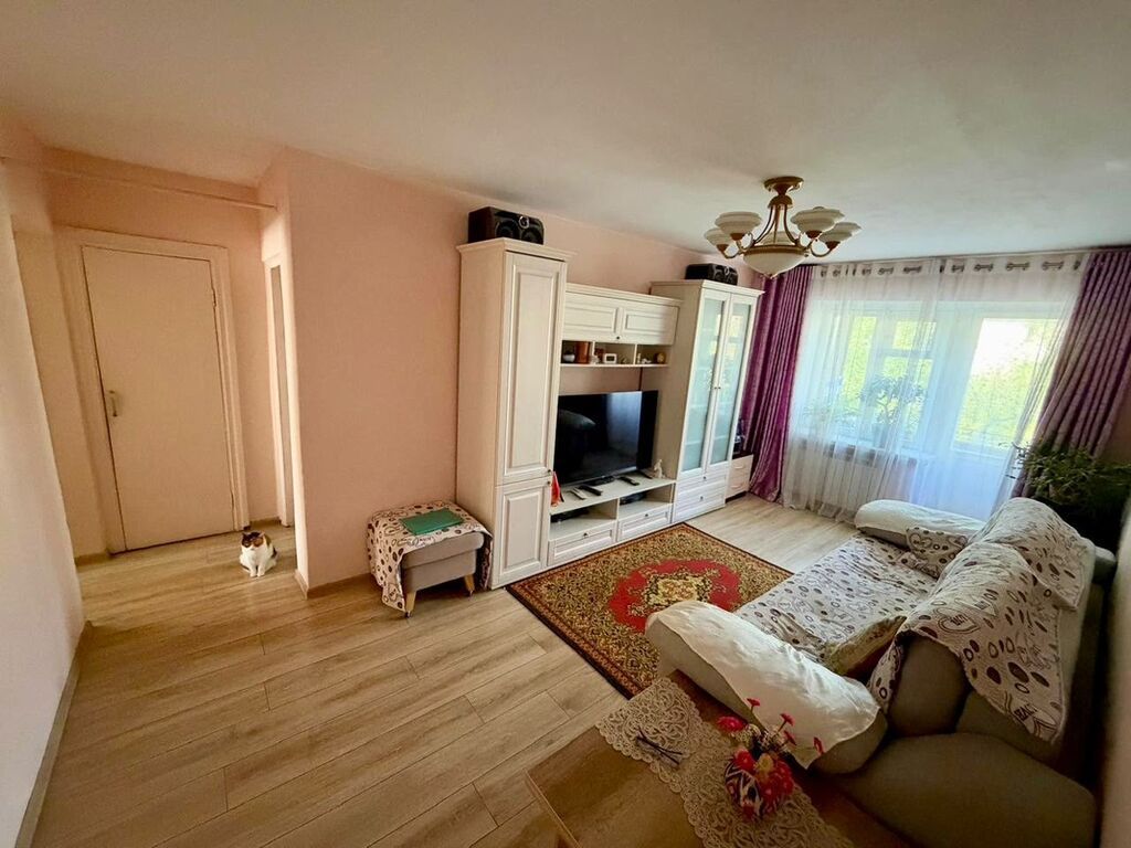 3 комнаты, 56 м², Ата-Тюрк парк Хрущевка, 3 этаж, Косметический ремонт: фото 2