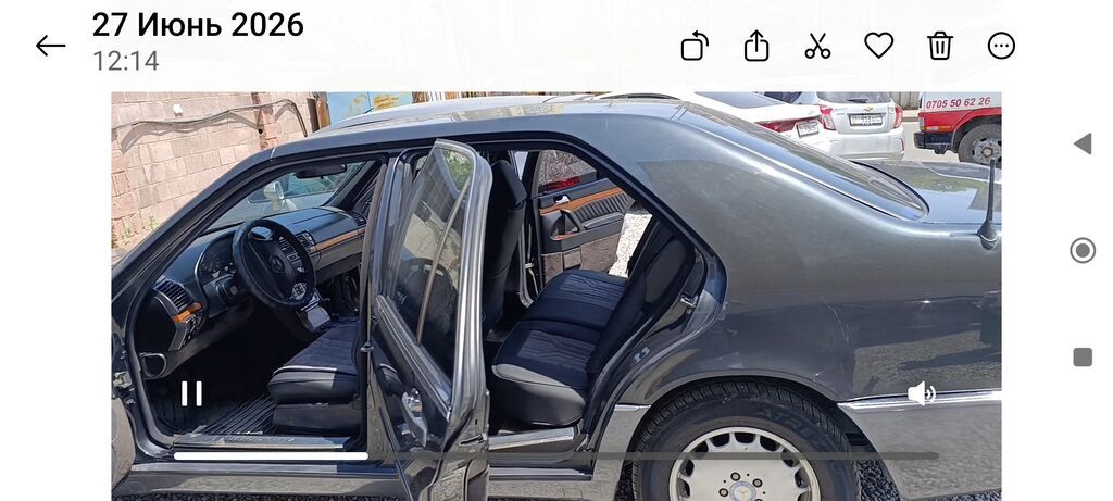Mercedes-Benz S-Class: 1992 г., 3.2 л, Автомат, Бензин, Седан: фото 7