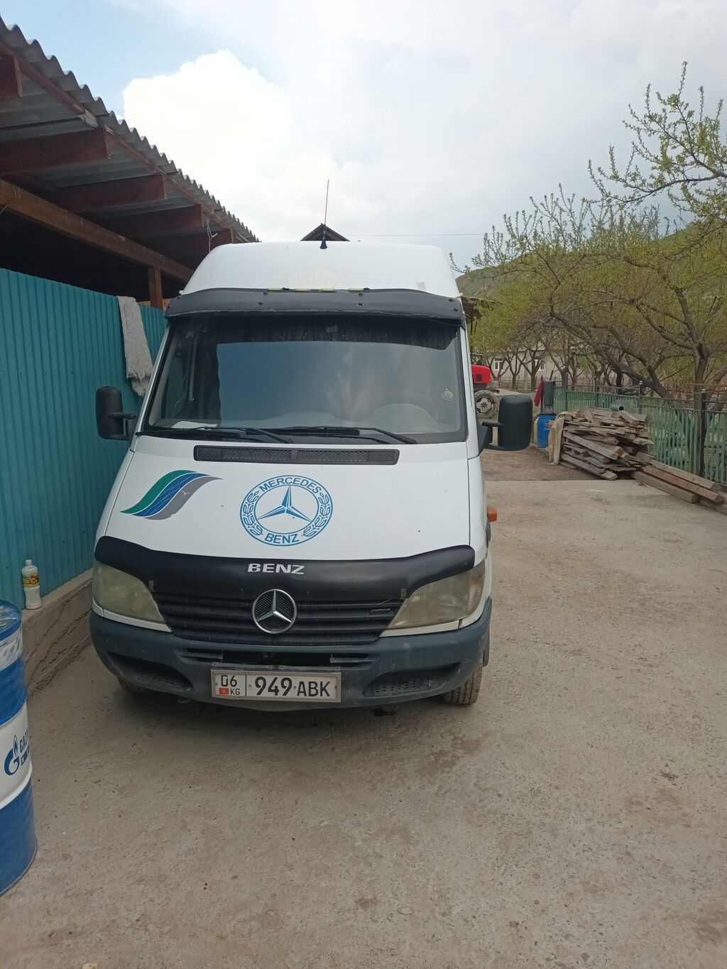 Mercedes-Benz Спринтер: 2002 г., 2.2 л, Механика, Дизель, Фургон: фото 2