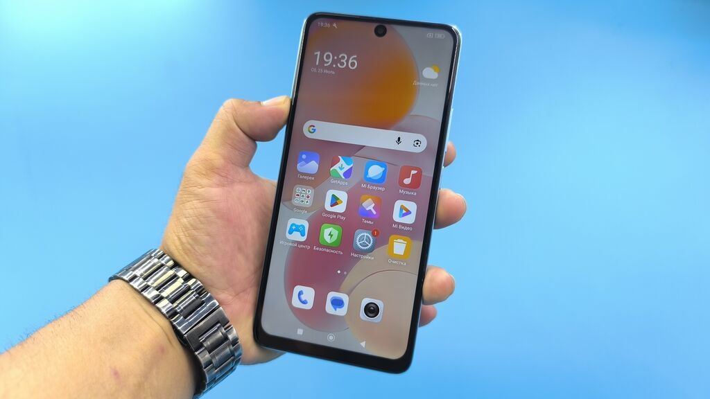 Redmi, Redmi Note 14, Б/у, 128 ГБ, цвет - Голубой, 2 SIM: фото 2
