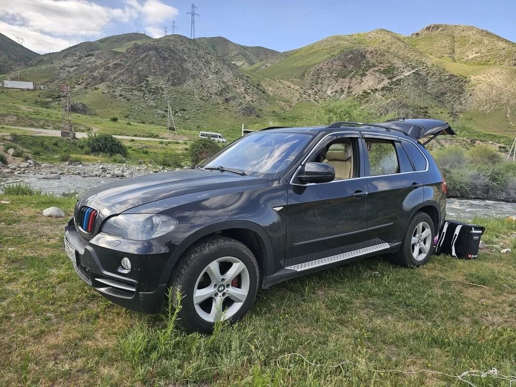 BMW X5: 2007 г., 4.8 л, Автомат, Газ, Кроссовер — фото 6