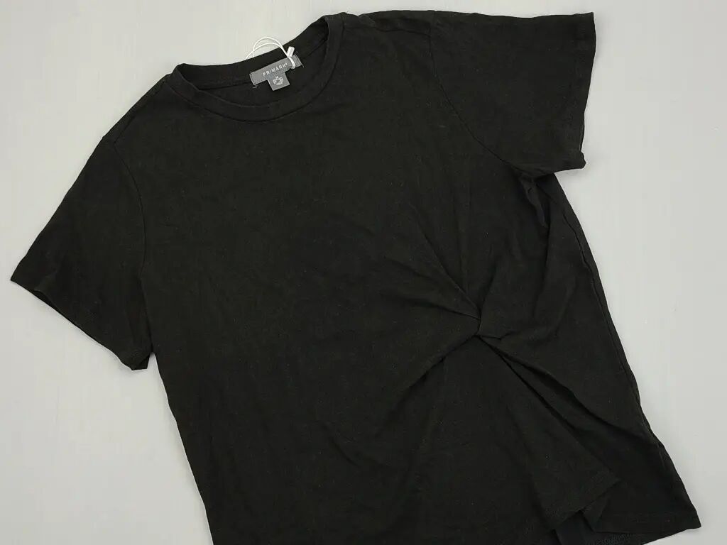Koszulki: Koszulka M (EU 38), stan - Bardzo dobry, wzór - Jednolity kolor, kolor - Czarny — 1