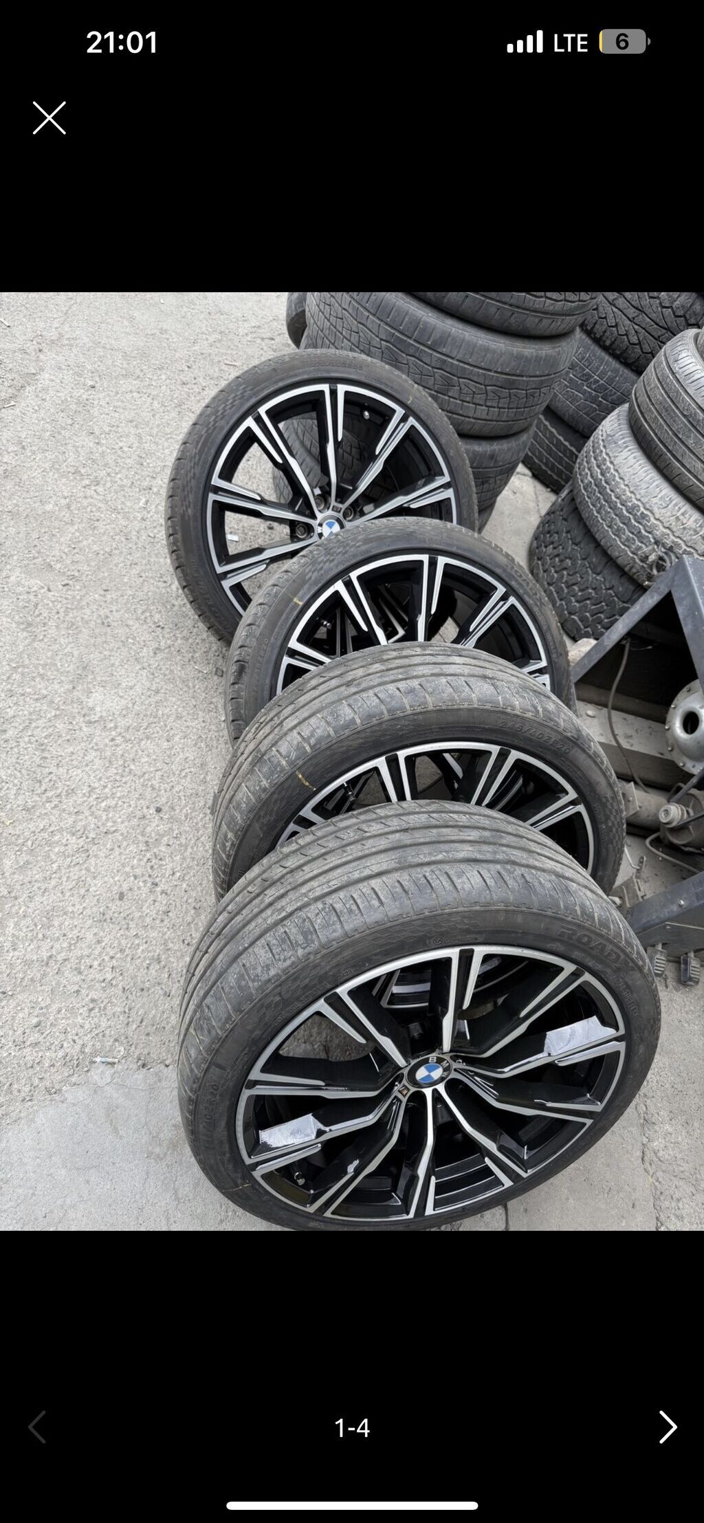 Колеса в сборе 275 / 35 / R 20, Всесезонная, Б/у, Комплект, Легковые, Литые, отверстий - 5: фото 3