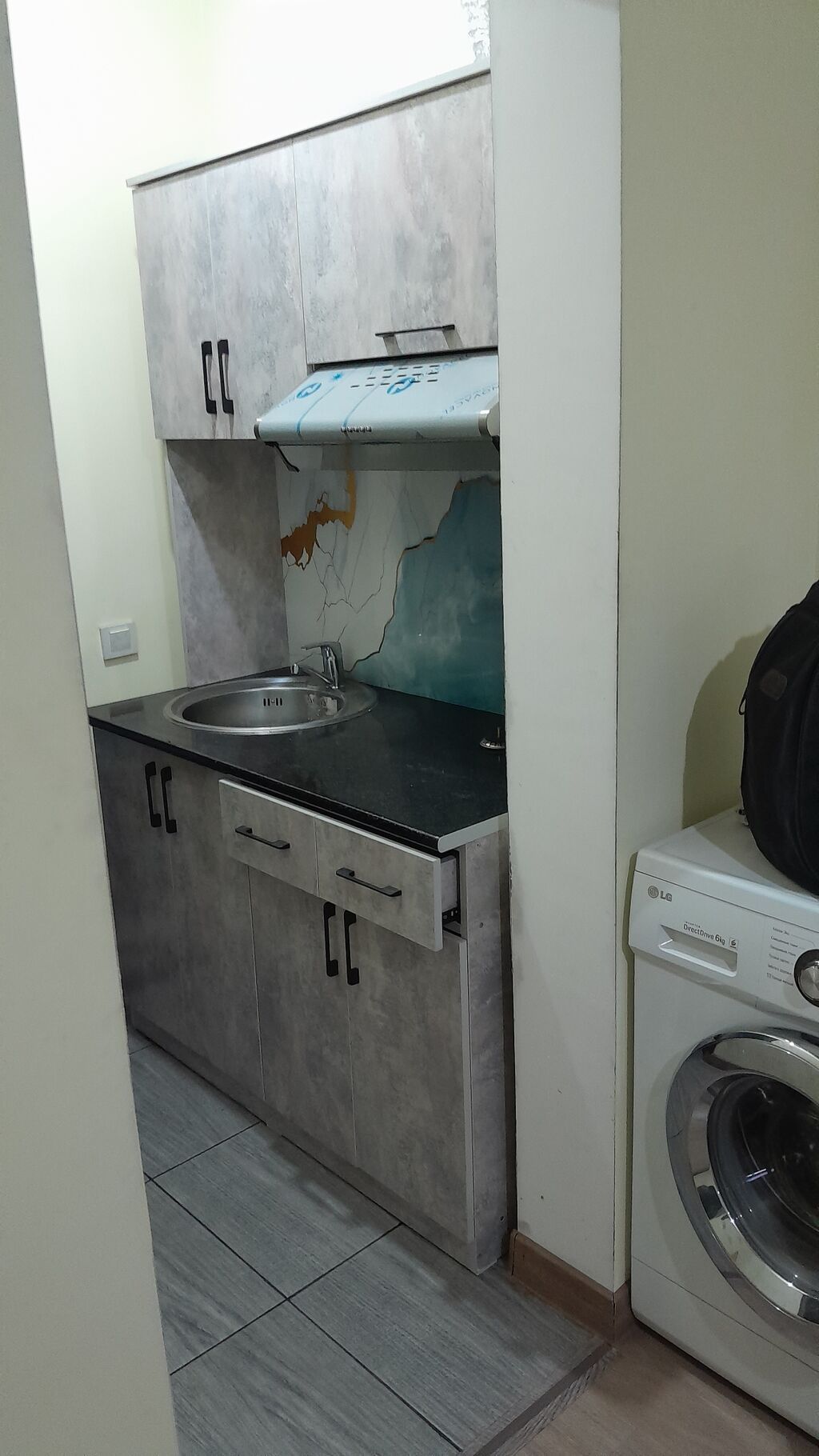1 комната со своим сан узлом и кухонной зоной, кудайберген рынок: фото 3