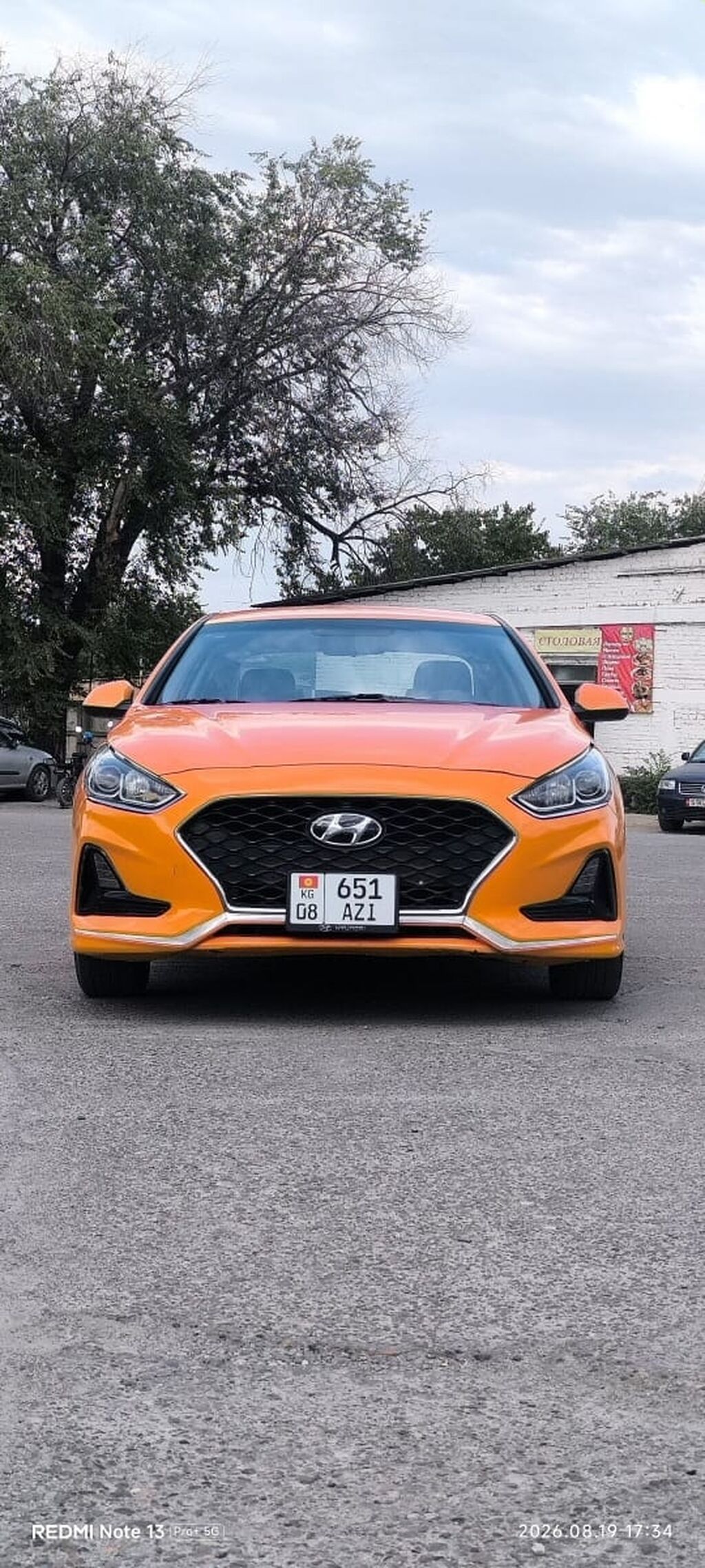 Hyundai Sonata: 2019 г., 2 л, Автомат, Газ, Седан: фото 2