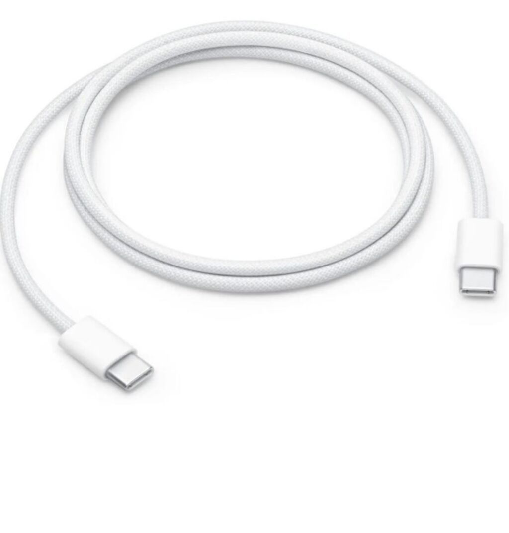 Кабель Apple USB‑C Charge Cable 60W (1 м) - Тип разъёмов: USB‑C — — фото 2