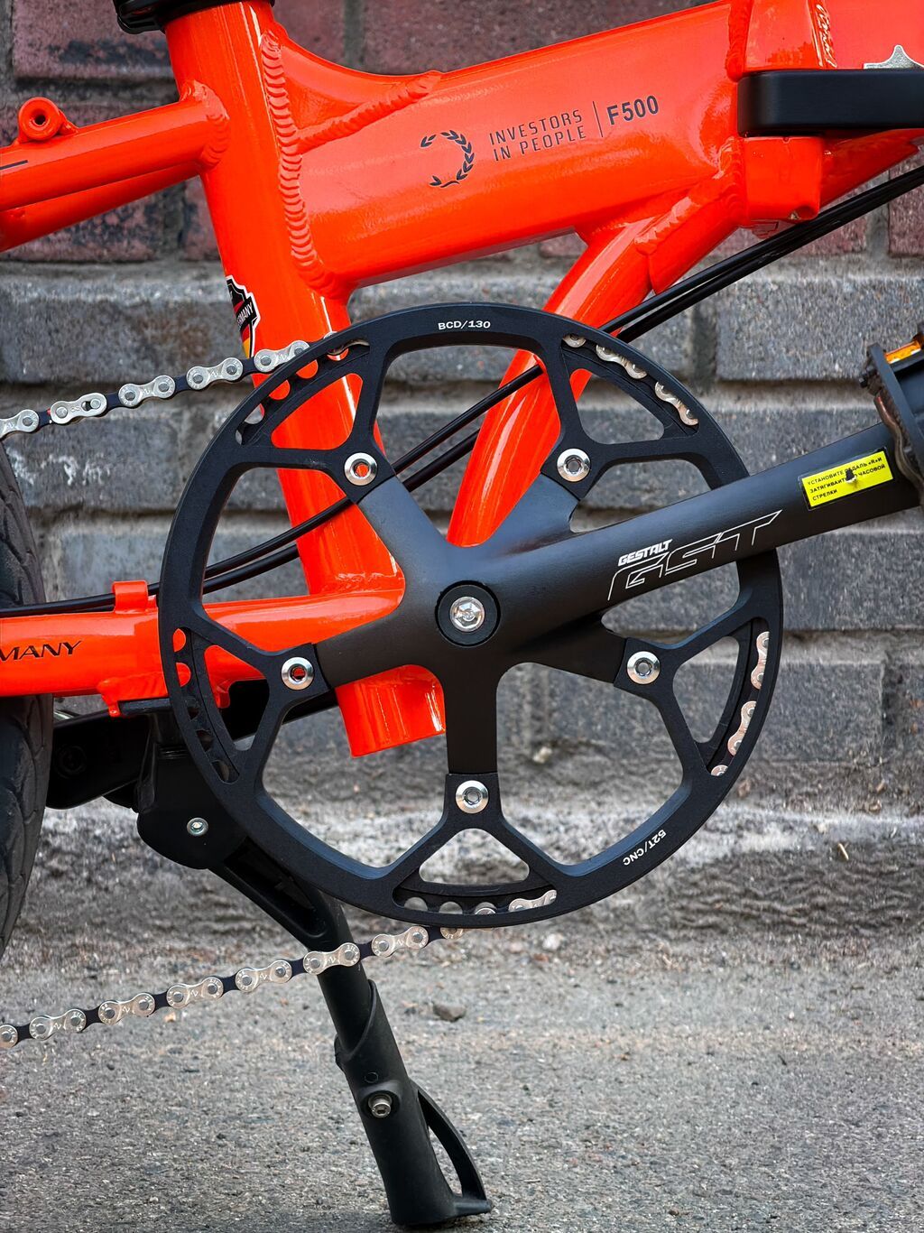 Велосипед GESTALT F500 Folding Bike Вес — всего 12 кг Легкая и: фото 4