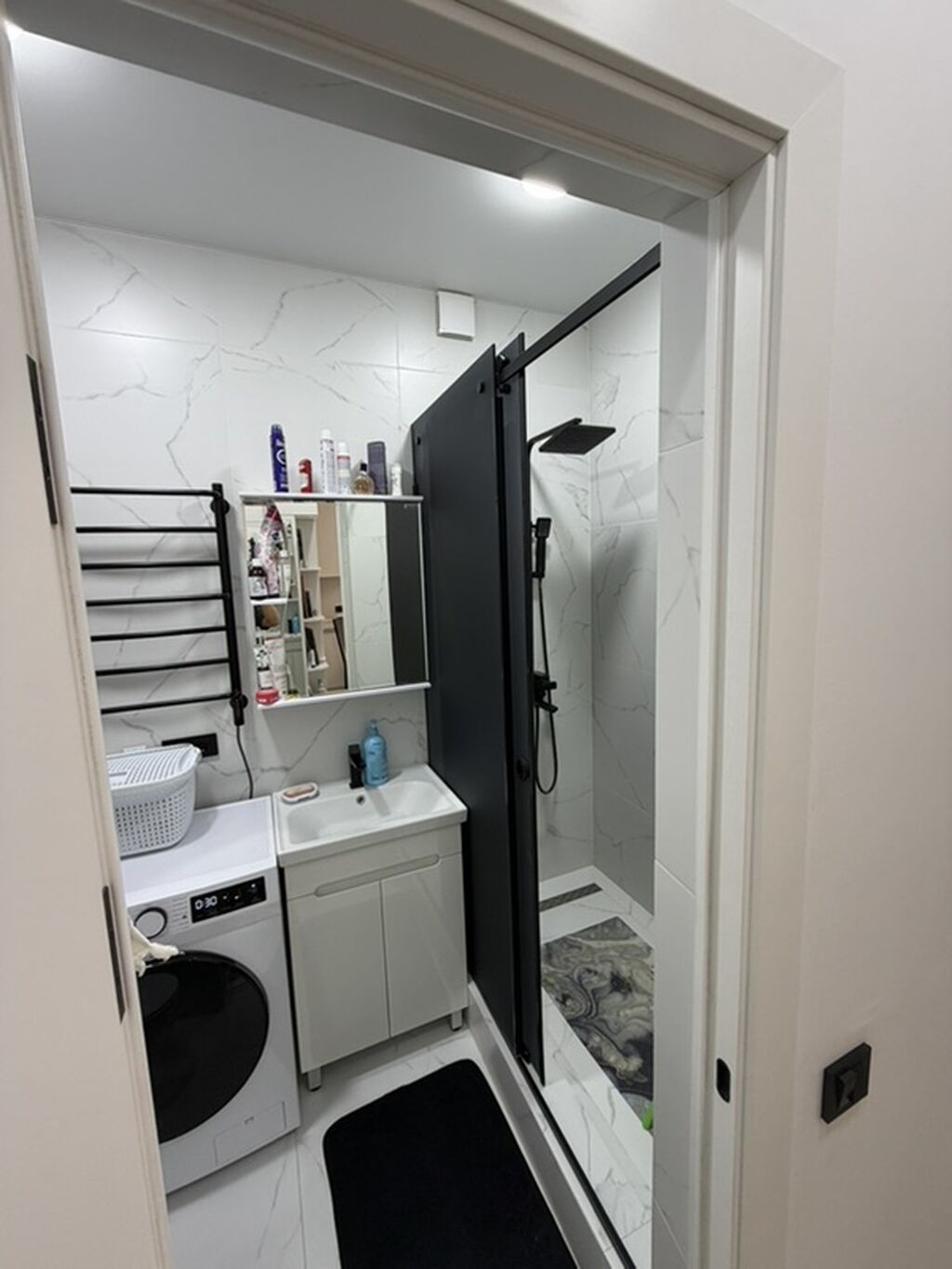 2 комнаты, 46 м², Ала-Арча ТРЦ Элитка, 7 этаж, Дизайнерский ремонт: фото 8