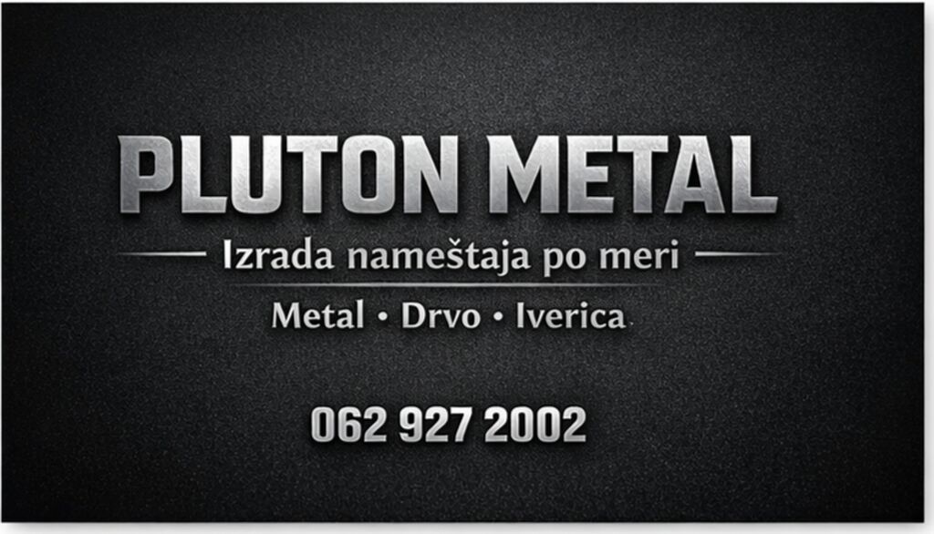 Ostali nameštaj: PLUTON METAL – Izrada nameštaja po meri - Specijalizacija