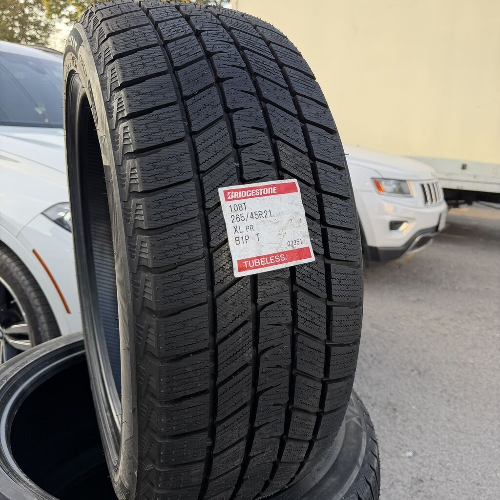Шины 265 / 45 / R 21, Зима, Новый, Комплект, Легковые, Япония, Bridgestone: фото 7