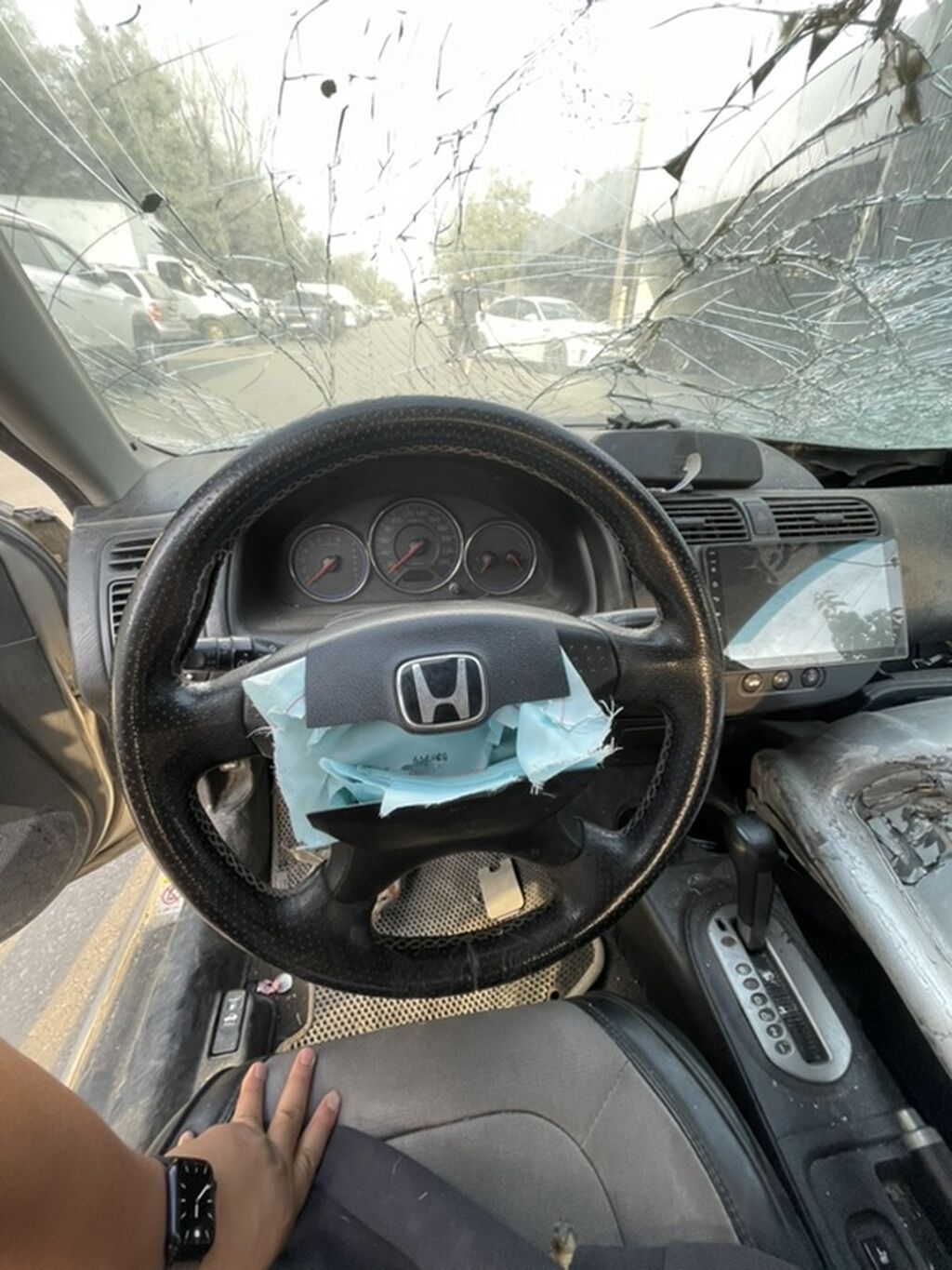 Honda Civic: 2002 г., 1.6 л, Вариатор, Бензин, Седан: фото 5