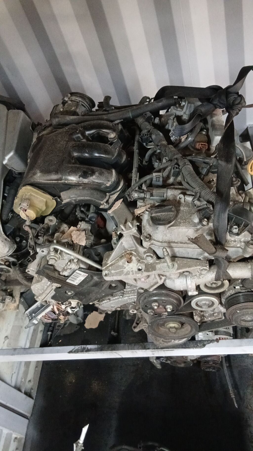 Бензиновый мотор Toyota 2008 г., 3.5 л, Б/у, Оригинал, Япония: фото 2
