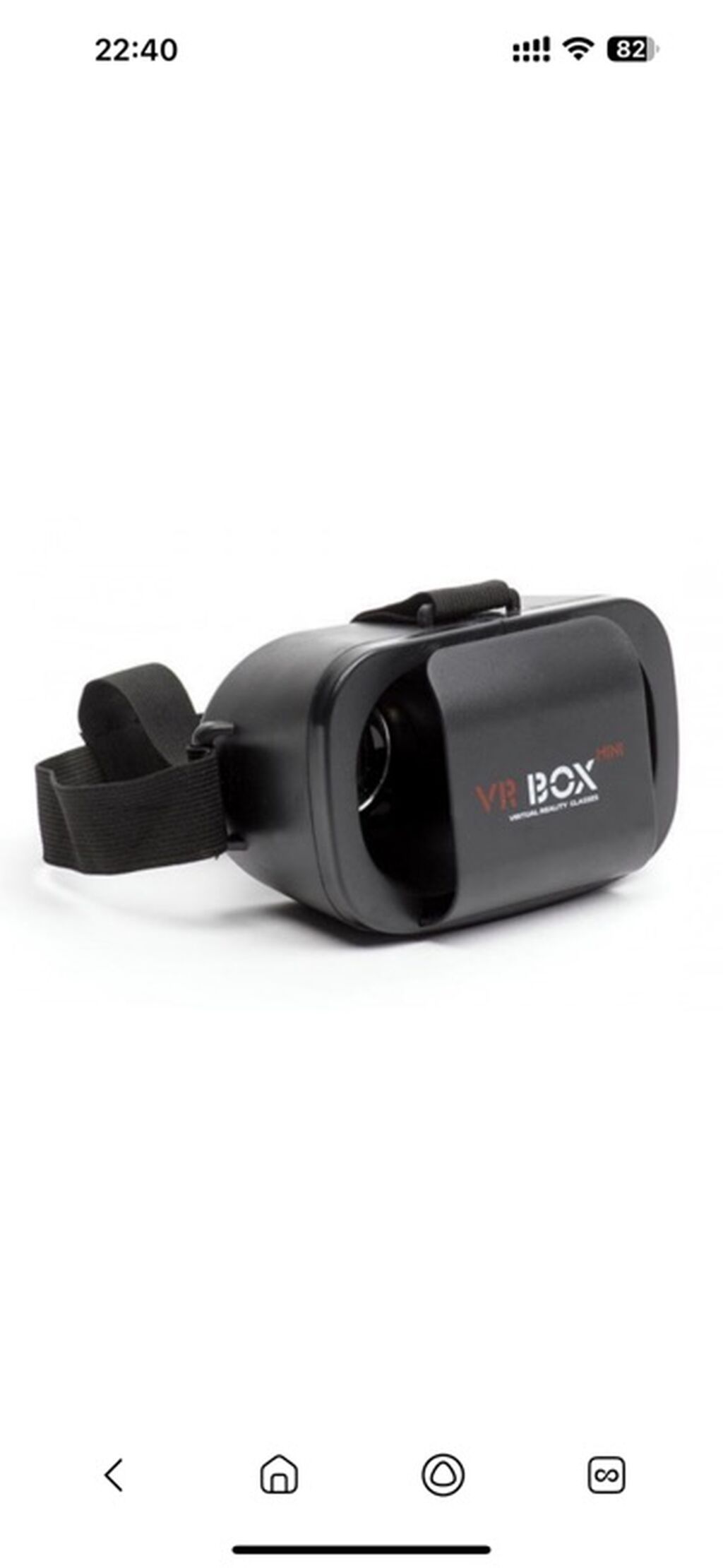 Очки виар новая VR BOX Mini — компактные очки виртуальной реальности: фото 4