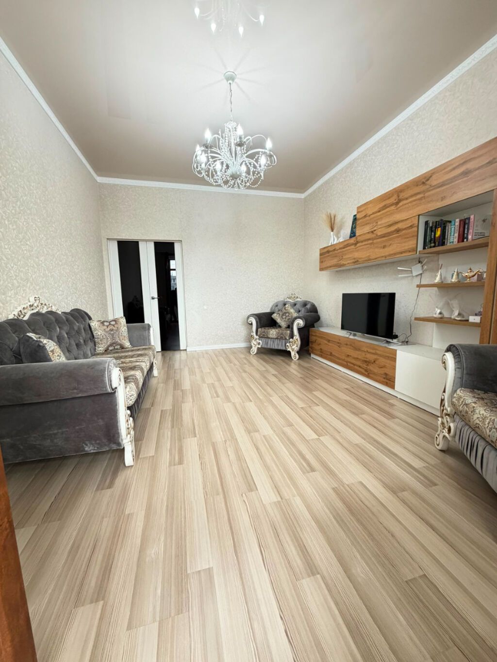 3 комнаты, 118 м², Асанбай мкр Элитка, 8 этаж, Свежий ремонт: фото 6