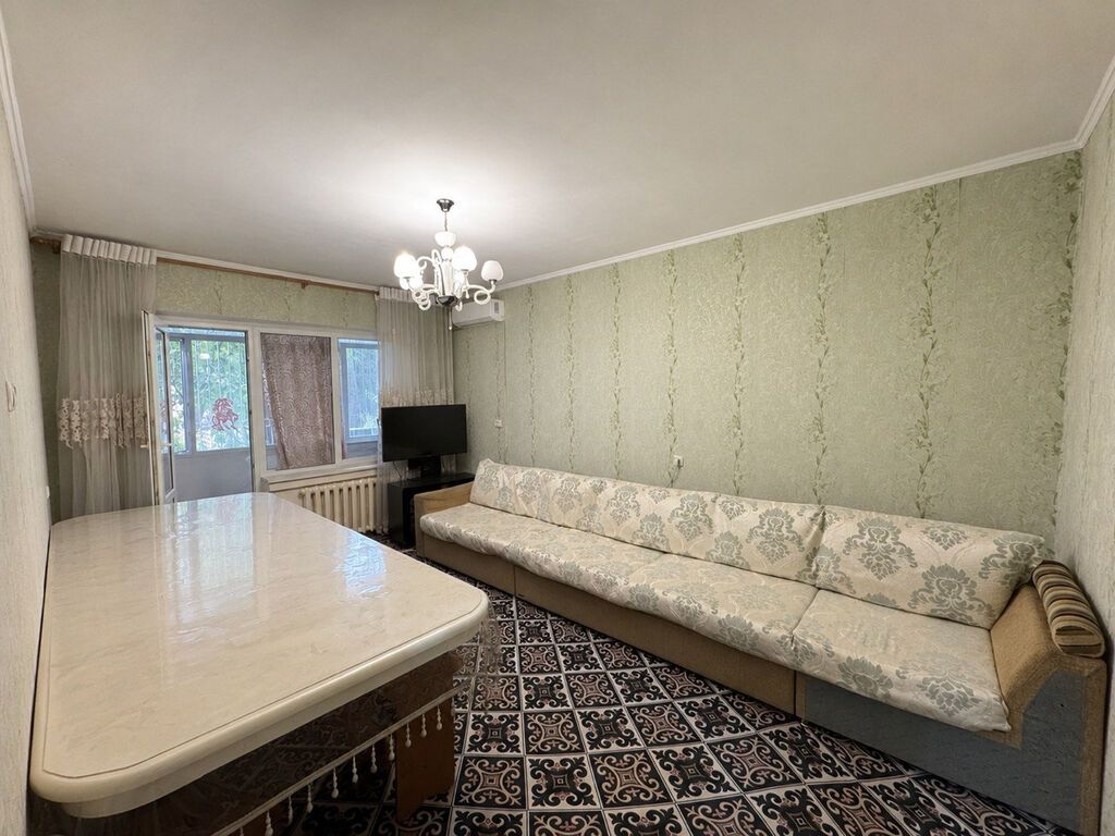 3 комнаты, 61 м², Аламедин-1 мкр 105 серия, 1 этаж, Косметический ремонт: фото 4