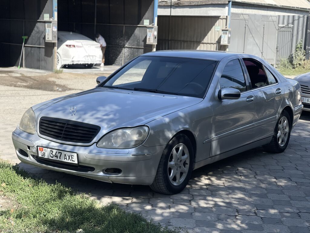 Mercedes-Benz S-Class: 2000 г., 3.2 л, Автомат, Газ, Седан: фото 6