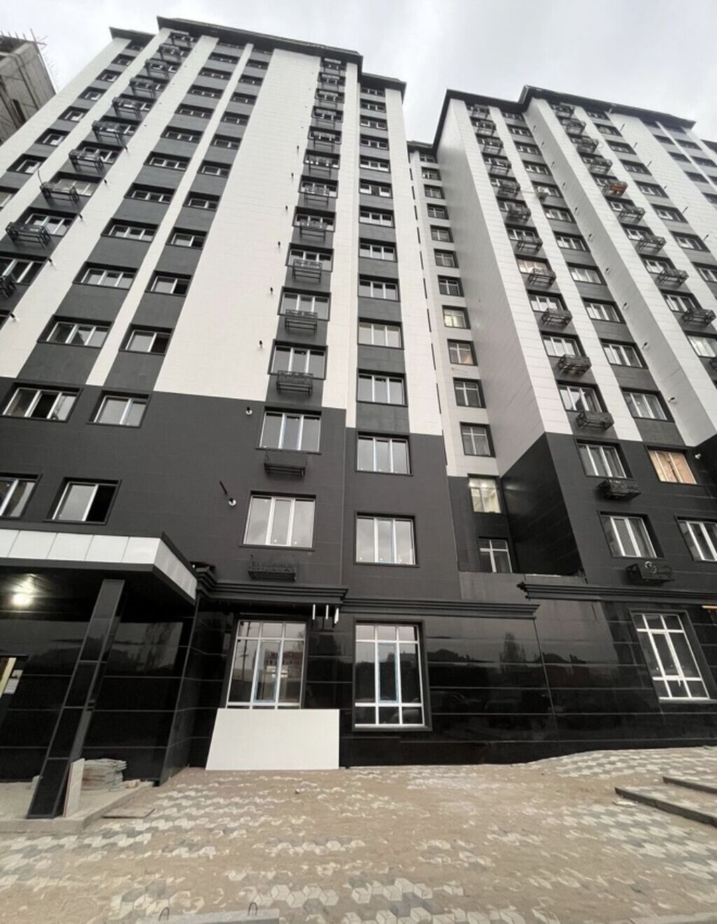 2 комнаты, 68 м², Кок-Жар ж/м Элитка, 12 этаж, ПСО (под самоотделку): фото 3