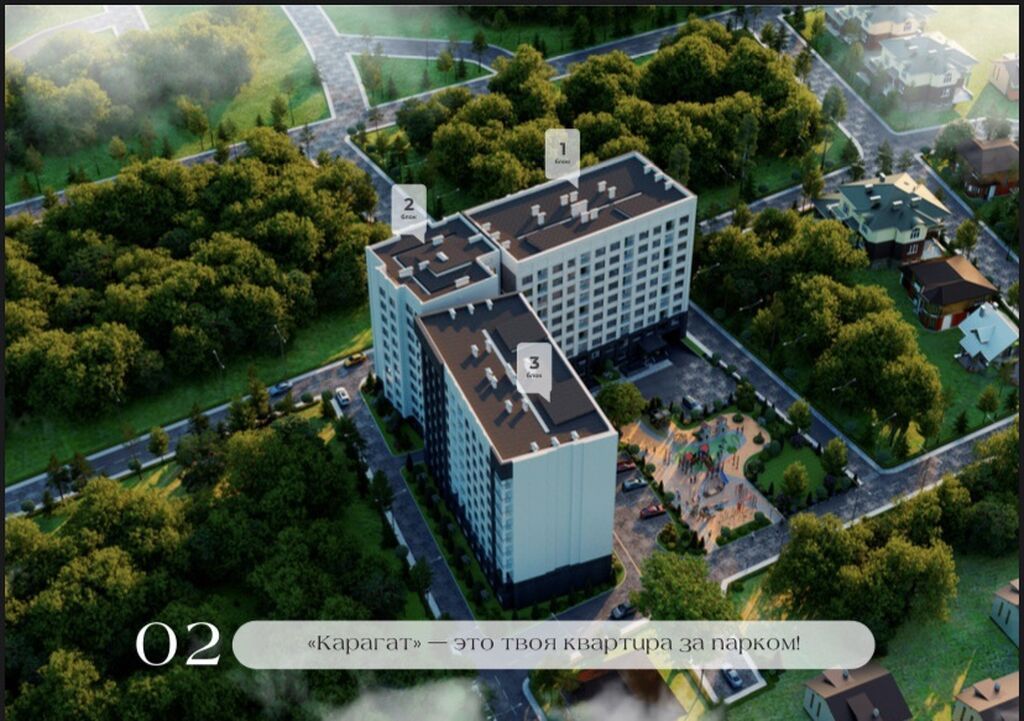 2 комнаты, 76 м², парк Фучика Элитка, 5 этаж, ПСО (под самоотделку): фото 3