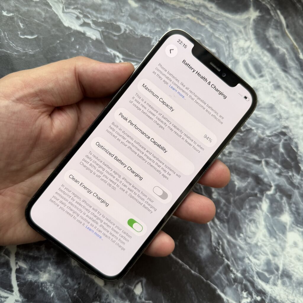 IPhone 12 Pro, Б/у, 128 ГБ, Графит, 94 %: фото 7