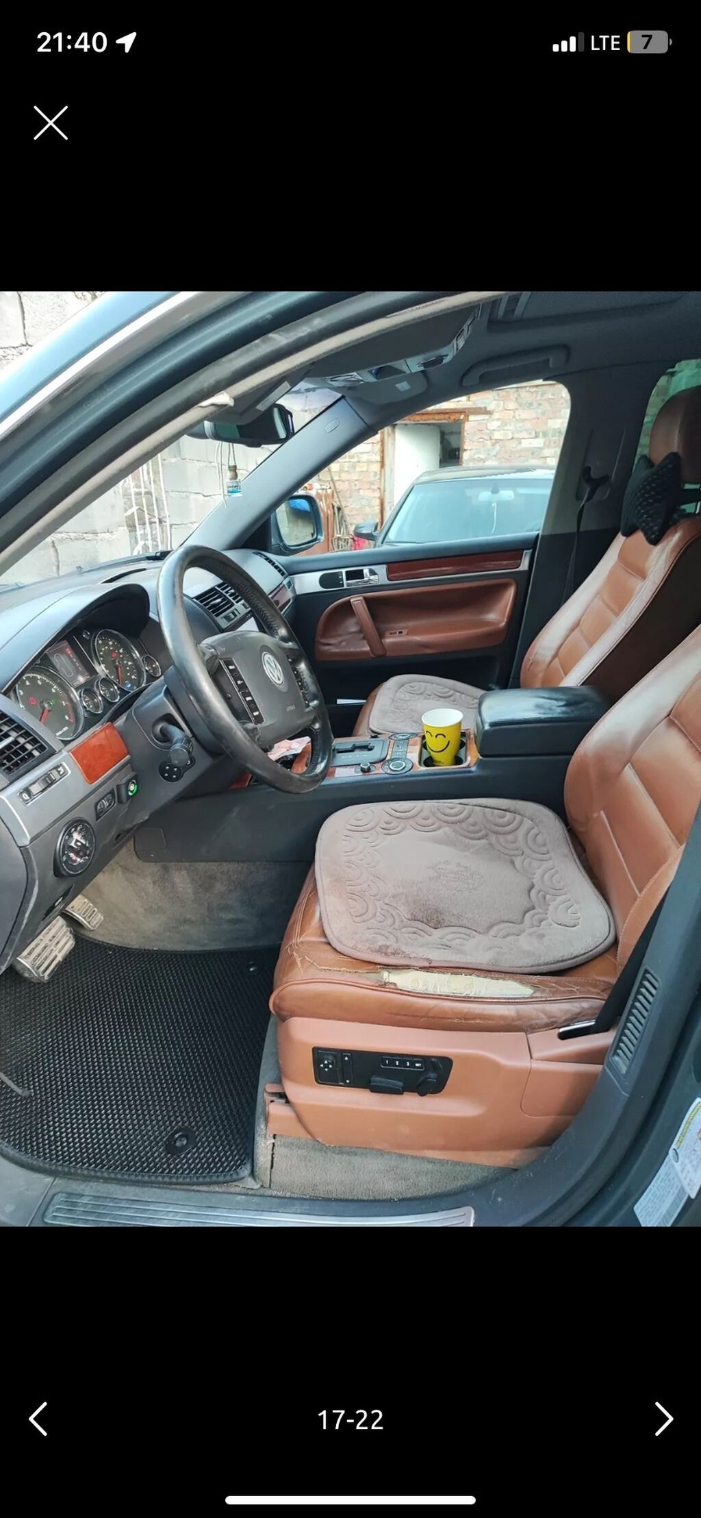 Volkswagen Touareg: 2005 г., 4.2 л, Автомат, Газ, Кроссовер: фото 6