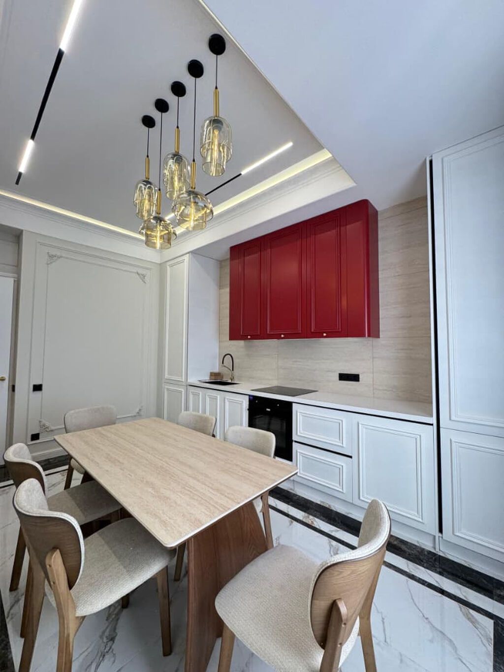 2 комнаты, 79 м², Асанбай мкр Элитка, 5 этаж, Дизайнерский ремонт: фото 4