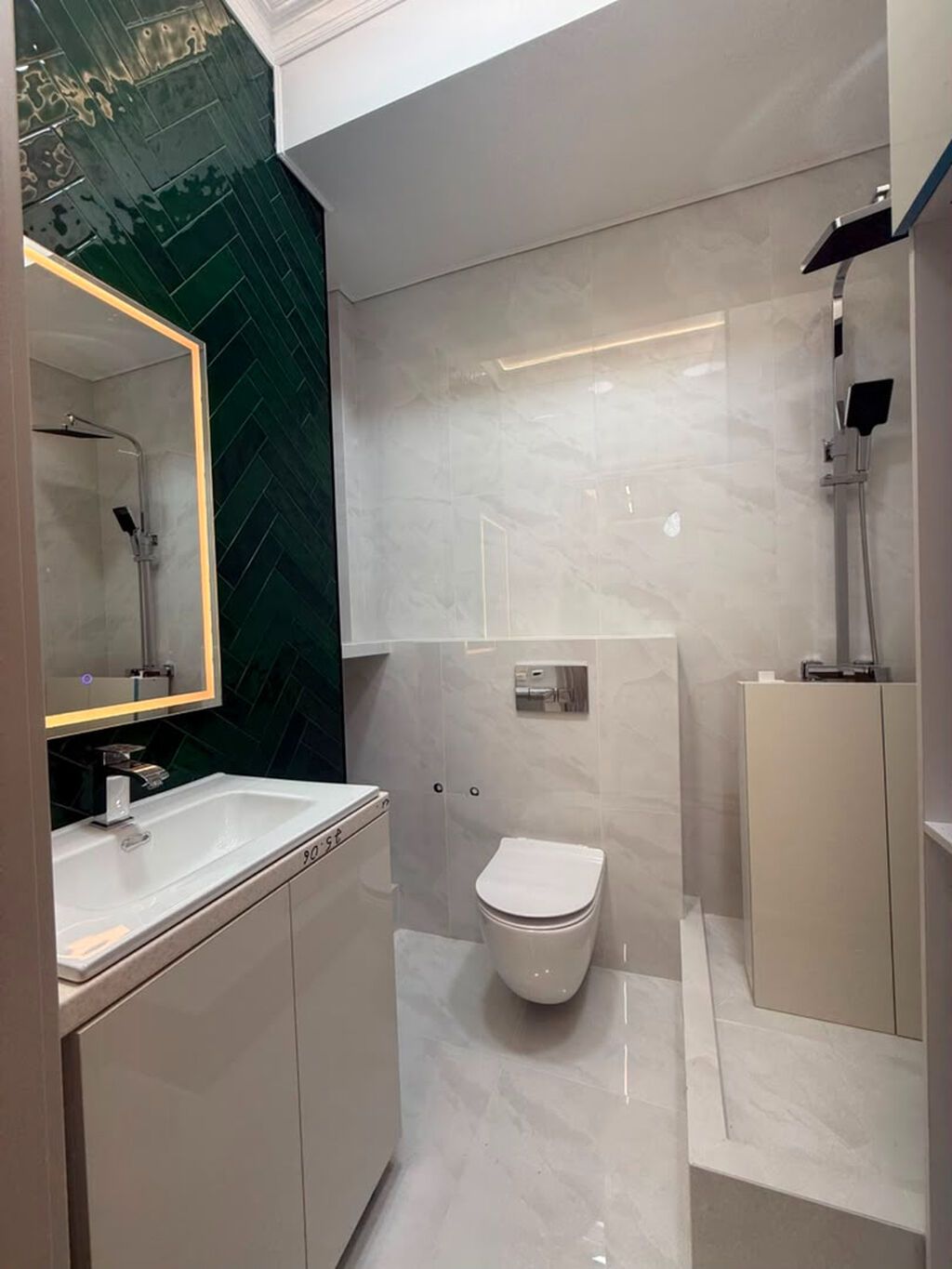 2 комнаты, 80 м², Асанбай мкр Элитка, 11 этаж, Евроремонт: фото 3