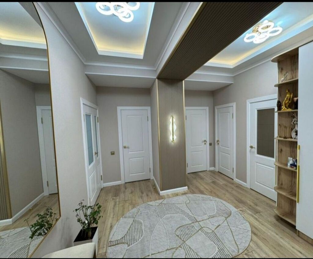 2 комнаты, 66 м², Кок-Жар мкр Элитка, 6 этаж, Дизайнерский ремонт: фото 1