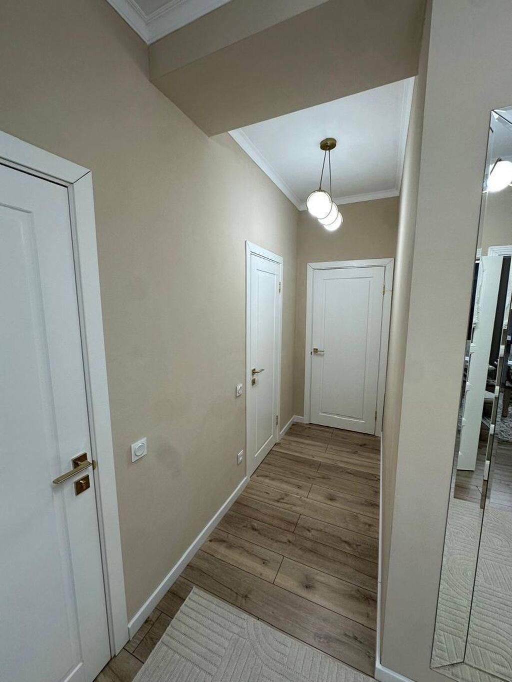 2 комнаты, 68 м², Кок-Жар ж/м Элитка, 11 этаж, Евроремонт: фото 3