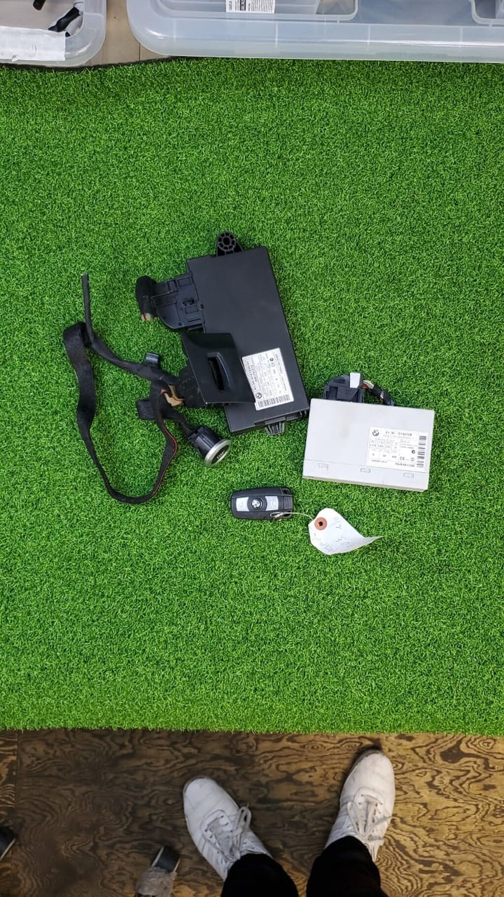 Комплект зажигания Блок эбу +иммобилайзер +ключ: 6000 KGS Другие детали ...