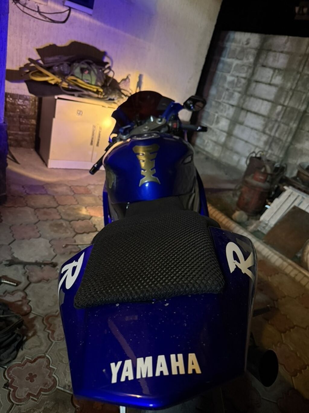 Мотоцикл Yamaha YZF-R1 (спортбайк) По вложениям поставить передний: фото 3