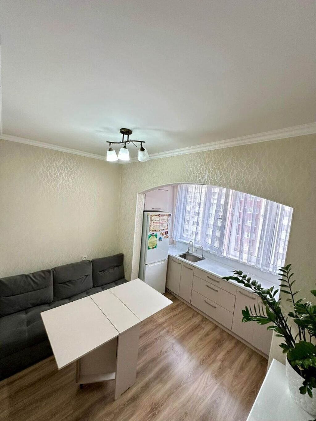 1 комната, 44 м², Кок-Жар ж/м 106 серия улучшенная, 7 этаж, Евроремонт: фото 3