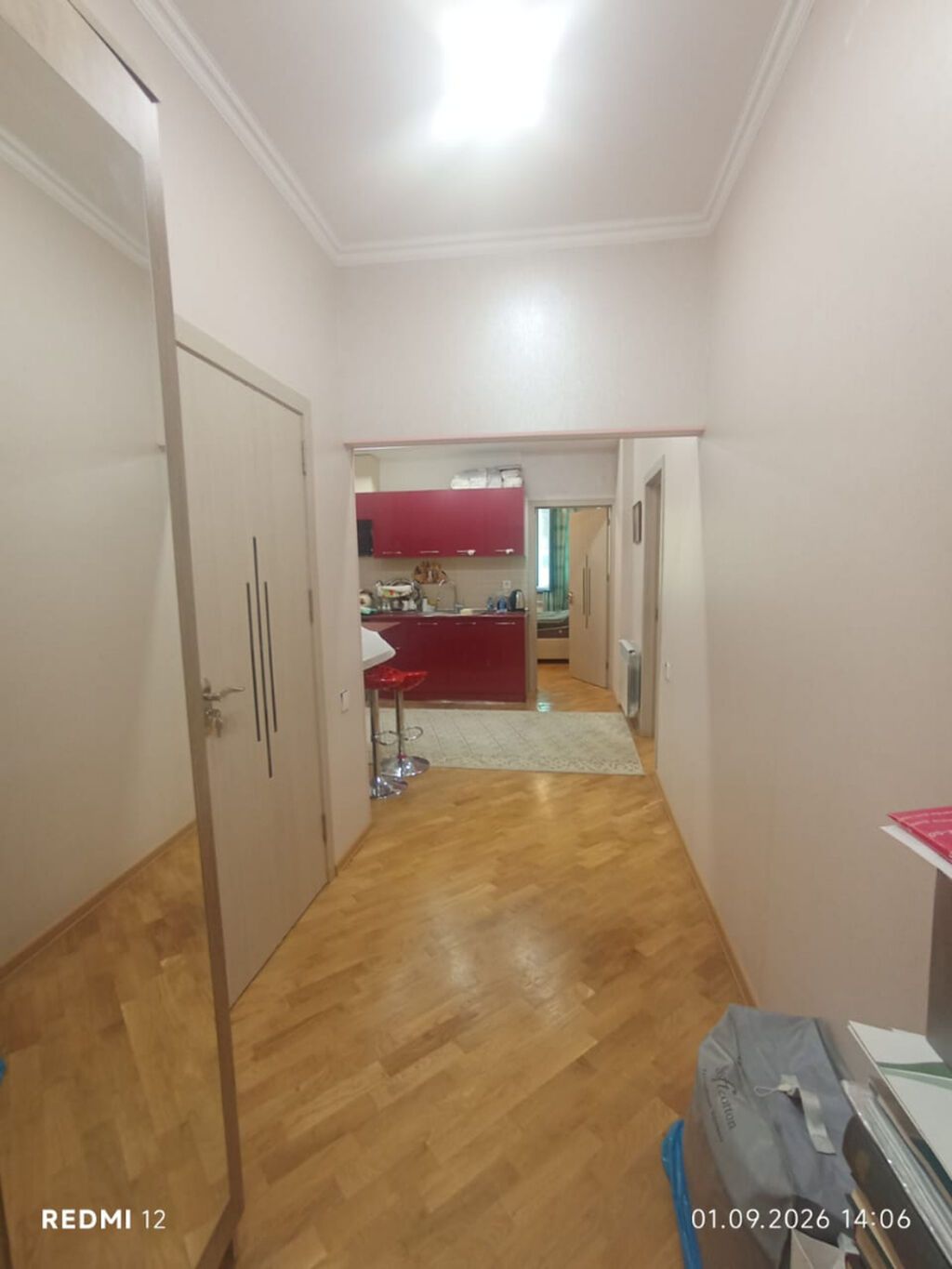 2 otaqlı, Yeni tikili, 72 kv. m