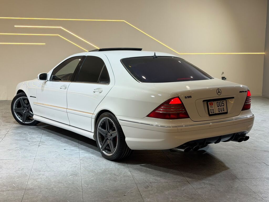 Mercedes-Benz S-class AMG: 2004 г., 5.5 л, Автомат, Бензин: фото 3