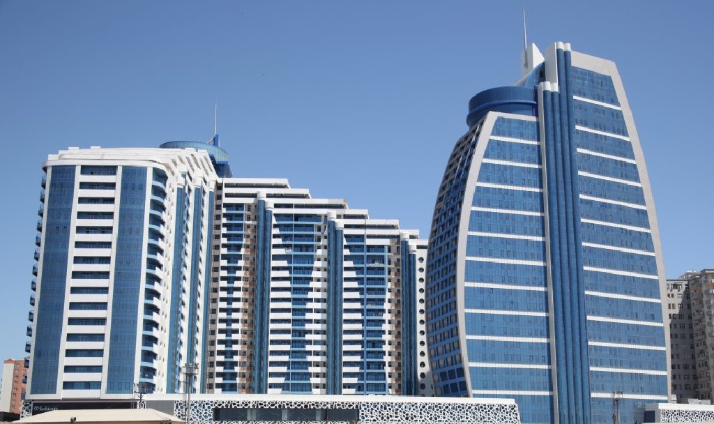 М бакинская. Azure Residence Baku.