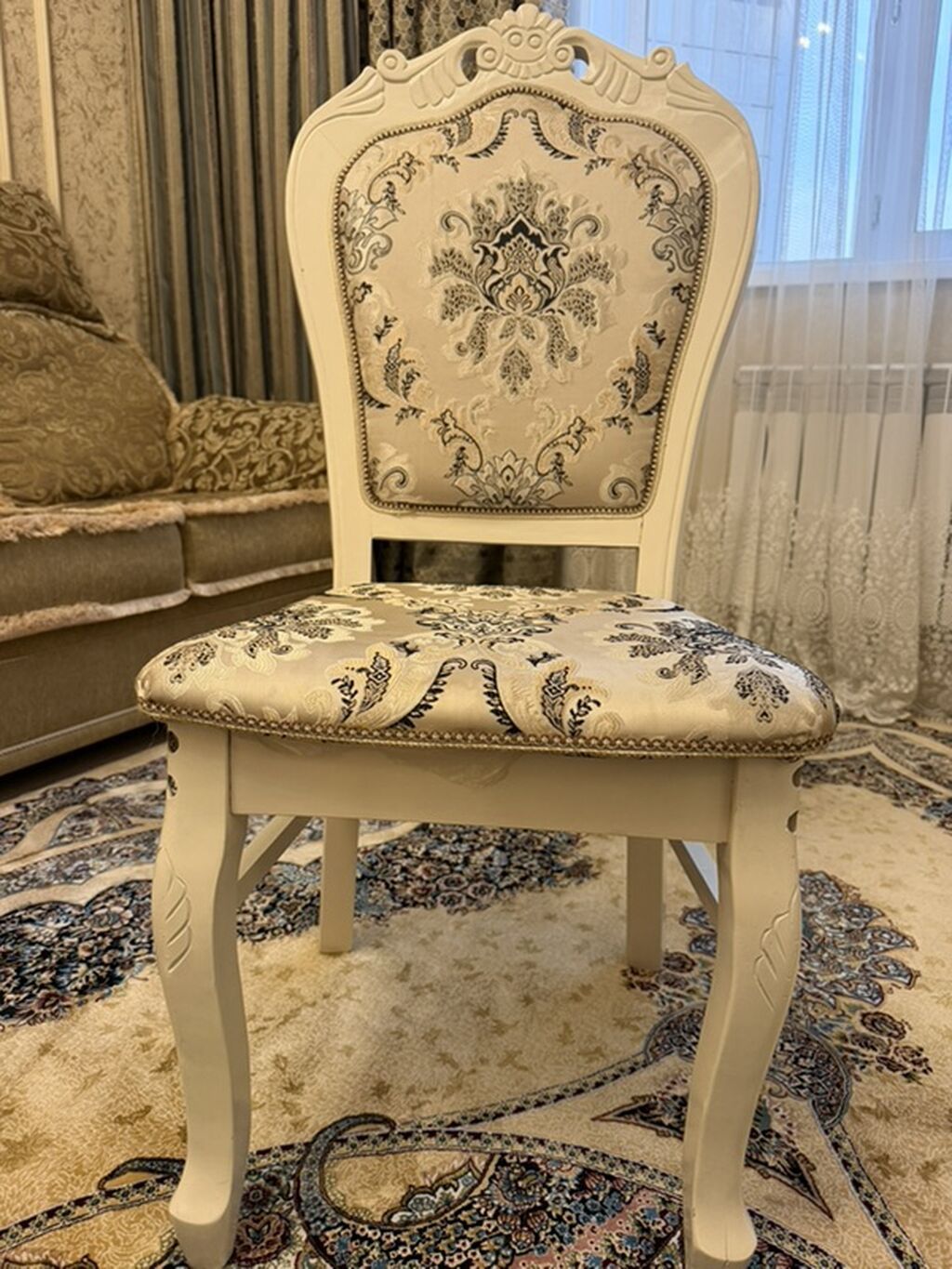 Классический обеденный стул в стиле неоклассика. Продам 5 стульев в: фото 2