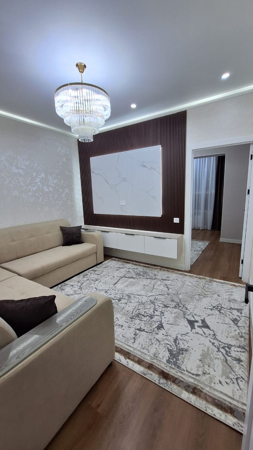 1 комната, 53 м², Технопарк 108 серия, 7 этаж, Дизайнерский ремонт: фото 1