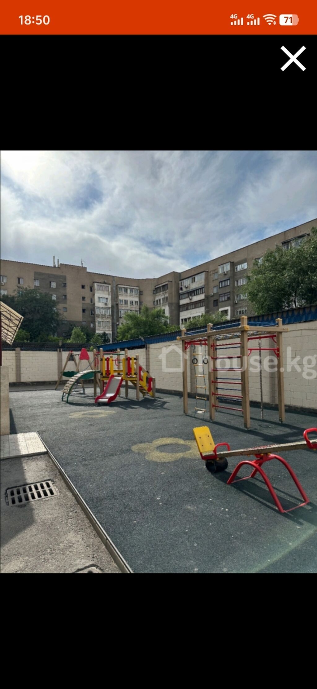 2 комнаты, Кок-Жар мкр Собственник, Семейным, от 1 года, С мебелью полностью: фото 6