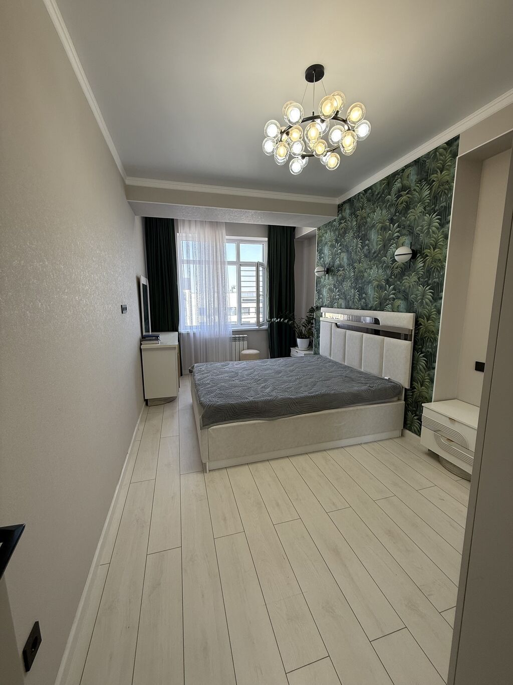 3 комнаты, 89 м², Тунгуч мкр Элитка, 14 этаж, Евроремонт: фото 3