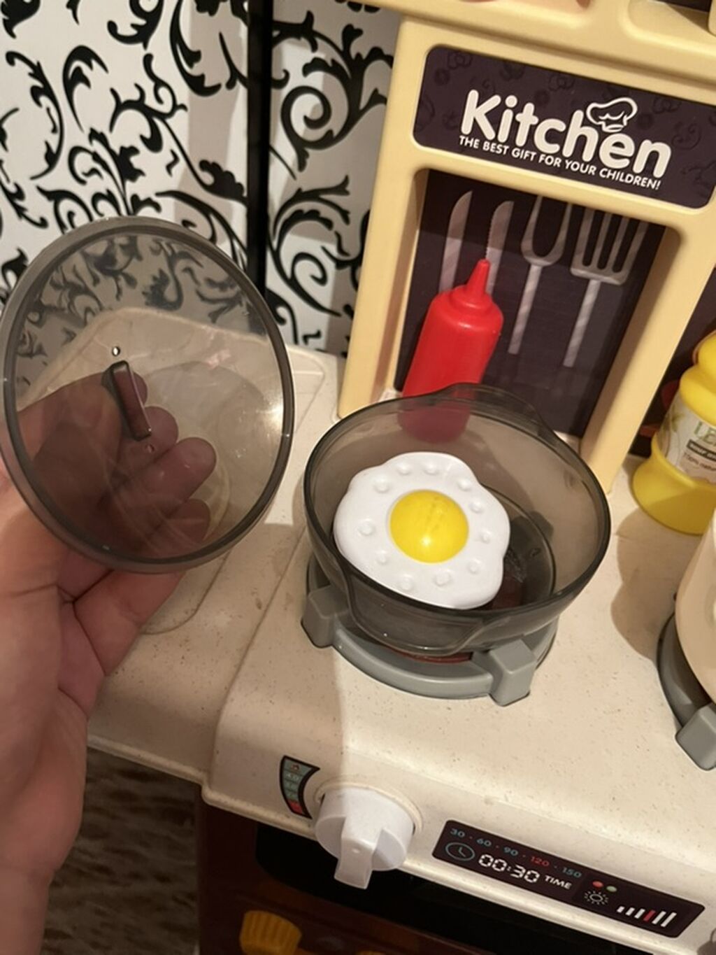 Детская игровая кухня Chef Kitchen с посудой и продуктами: фото 5