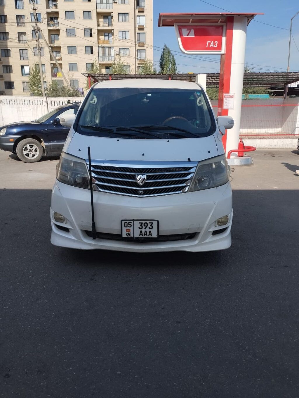 Toyota Alphard: 2007 г., 3 л, Автомат, Газ, Минивэн: фото 5