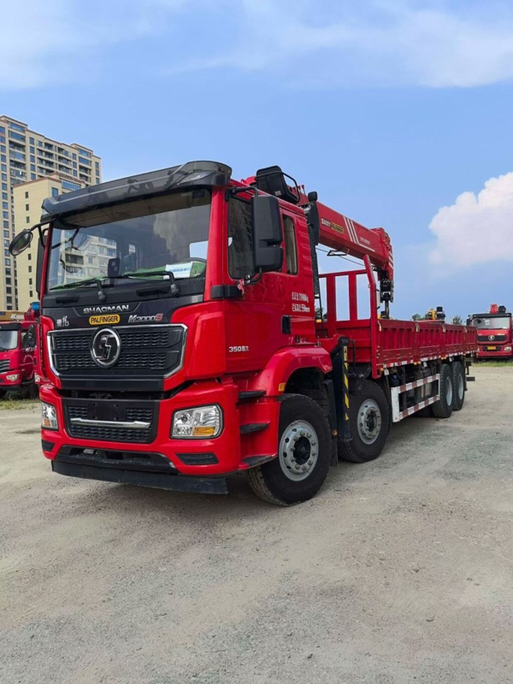 Кран-манипулятор на базе SHACMAN M3000S - Колесная формула: фото 2