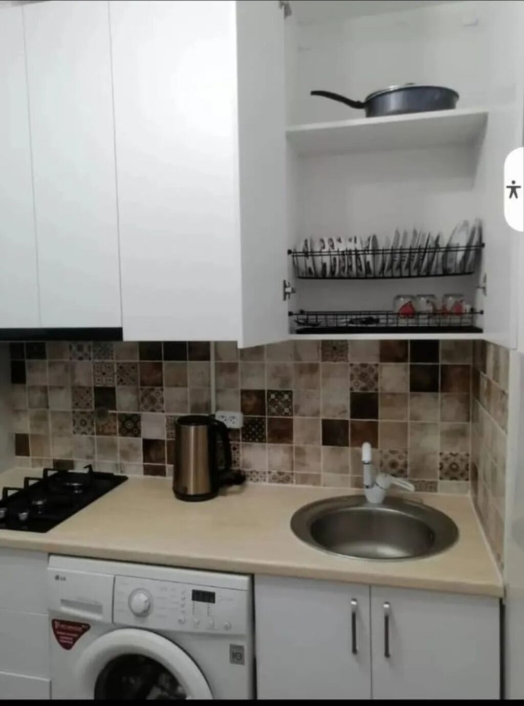 22 м², 1 комната, Кара-Жыгач ж/м, Парам без детей: фото 5