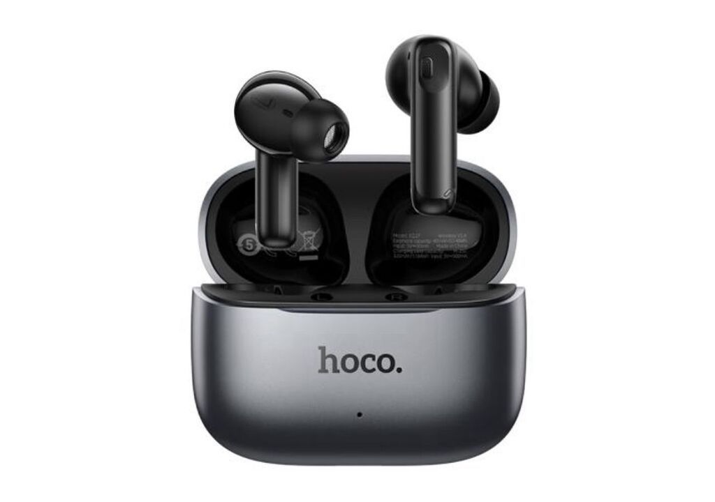 HOCO EQ27 Fun ANC ENCsmart AI translation headset (metal gray) — фото 2
